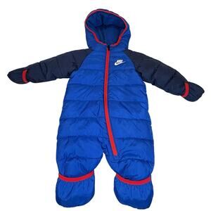 Nike 1-Piece Snowsuit Boys 6M Blue